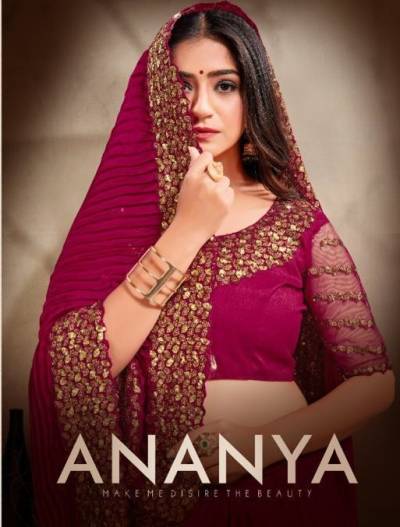 Ananya by Mehek Womens Designer Sarees in Wholesale